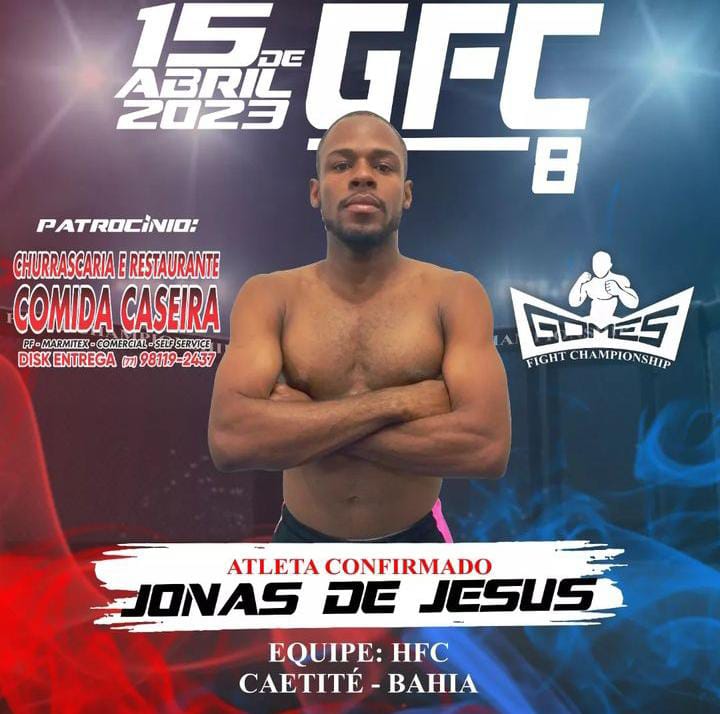 Atleta Caetiteense de MMA tem luta confirmada